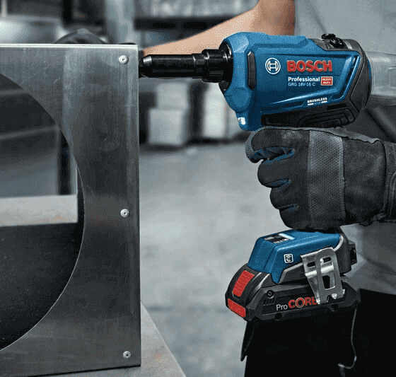 Rebitador a bateria Bosch